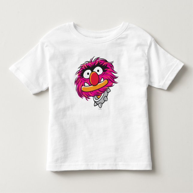 Animal With Collar Toddler T-shirt (Front)