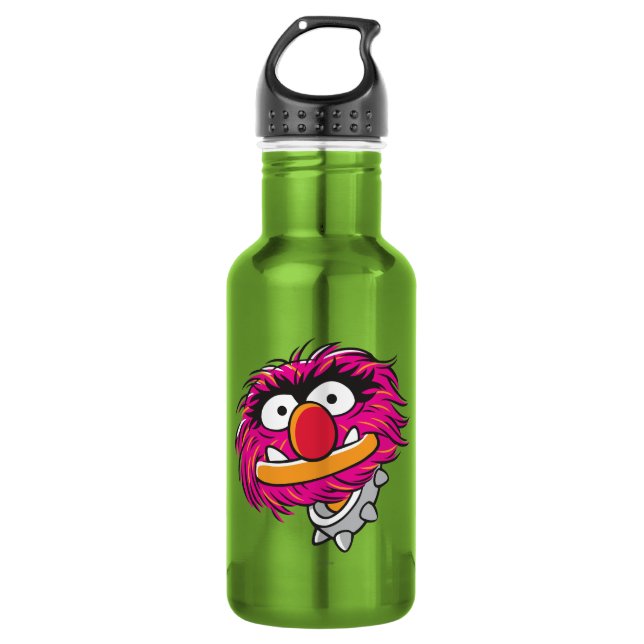 Animal With Collar Water Bottle (Front)