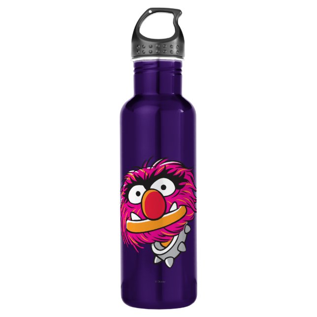 Animal With Collar Water Bottle (Front)