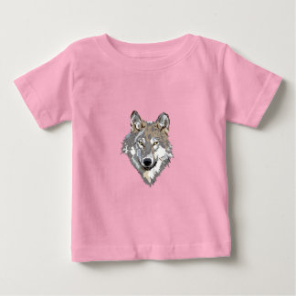 Animal Wolf Nature Peace Love Destiny Baby T-Shirt