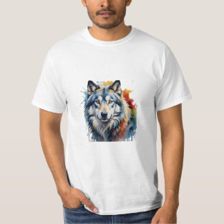 animal wolf shirt, strong T-Shirt
