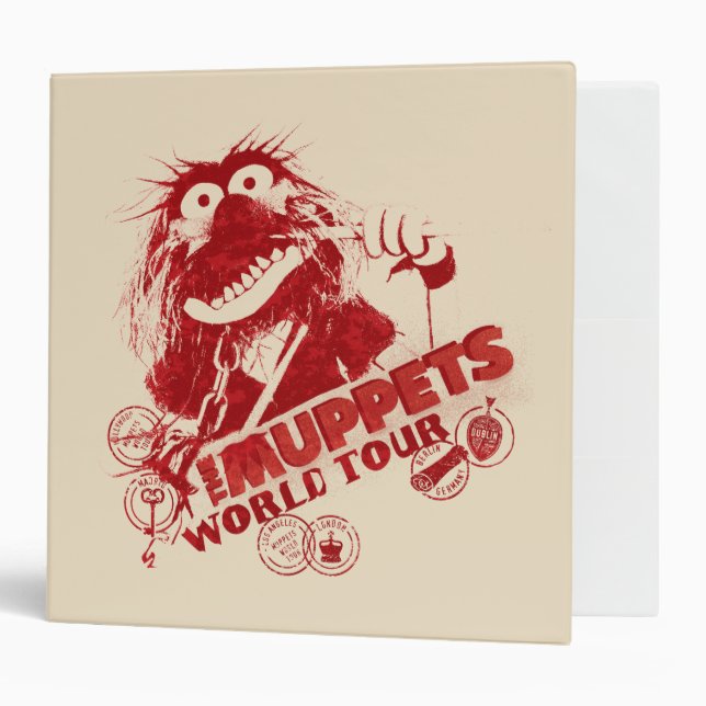 Animal World Tour 3 Ring Binder (Front/Inside)