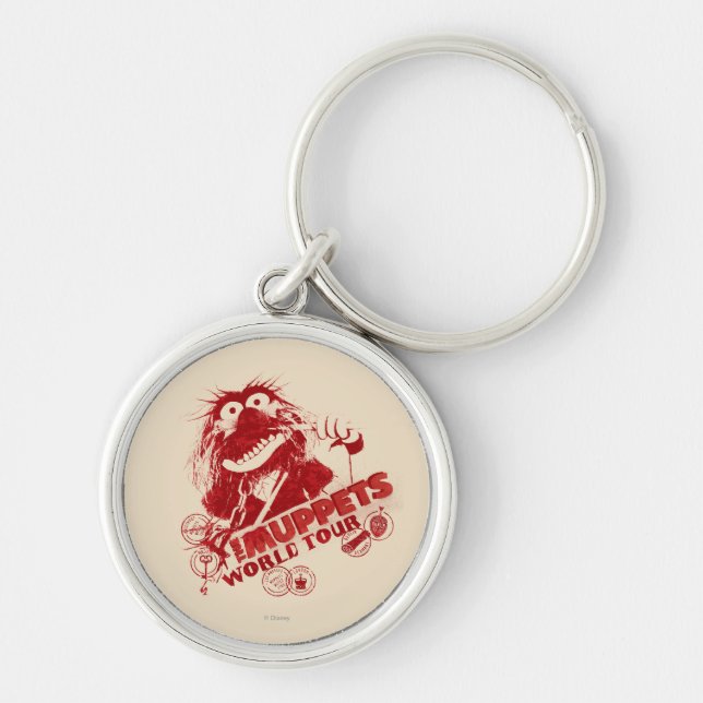 Animal World Tour Keychain (Front)