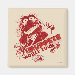 Animal World Tour Magnet