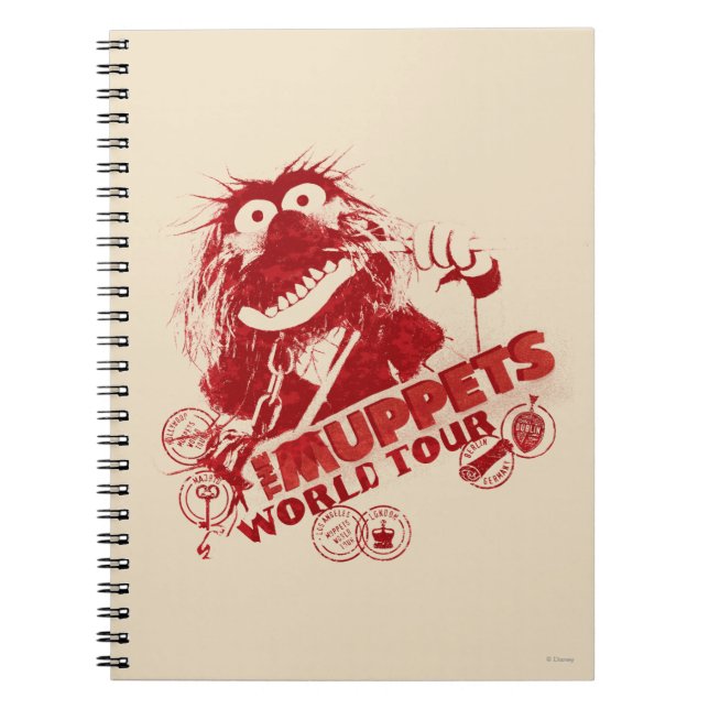 Animal World Tour Notebook (Front)