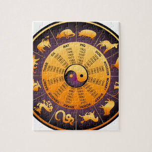 Animal Yin Yang Jigsaw Puzzle