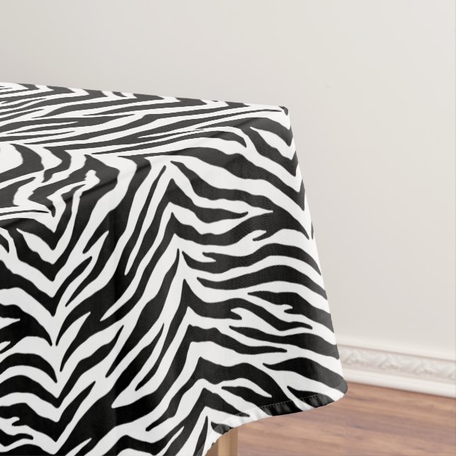 Animal Zebra Tablecloth Tablecloth (In Situ)