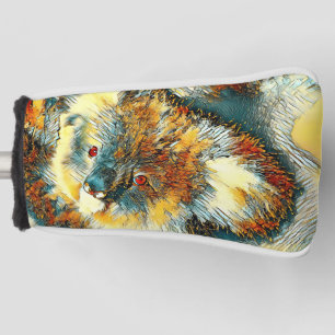 AnimalArt_Bear_005 Golf Head Cover