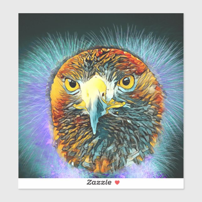 AnimalArt_Bird_005 Sticker (Sheet)