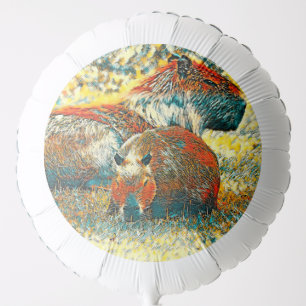 AnimalArt_Capybara_004 Balloon