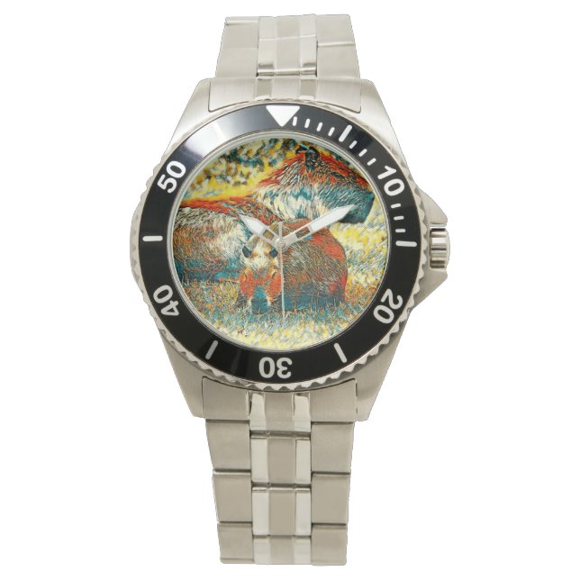 AnimalArt_Capybara_004 Watch (Front)