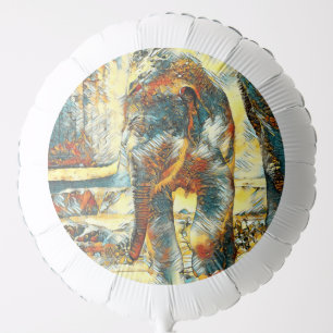 AnimalArt_Elephant_012 Balloon