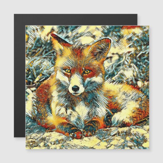 AnimalArt_Fox_003 (Front/Back)