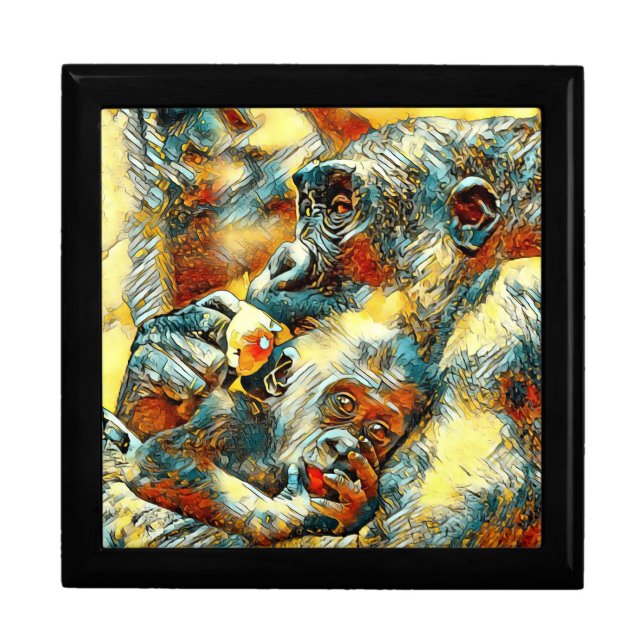 AnimalArt_Gorilla_001 Gift Box (Front)