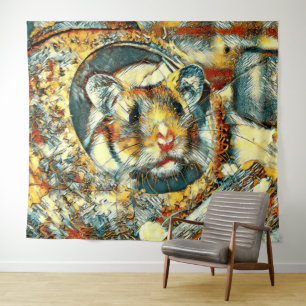 AnimalArt_Hamster_002 Tapestry