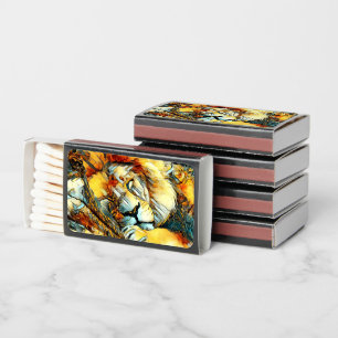 AnimalArt Lion 003 Matchboxes