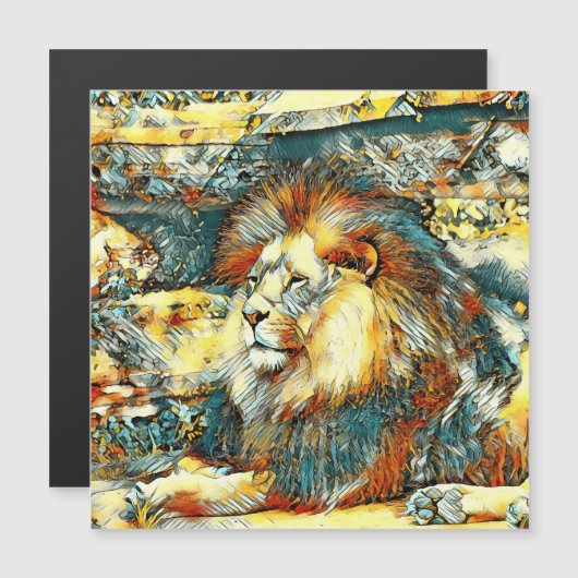 AnimalArt_Lion_033 (Front/Back)
