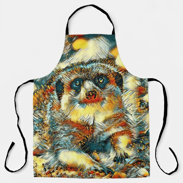 AnimalArt_Meerkat_003 Apron (Front)