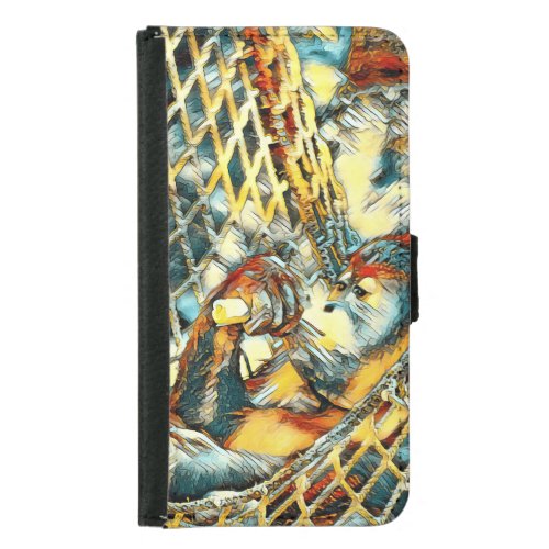 AnimalArt_OrangUtan_002 Samsung Galaxy S5 Wallet Case