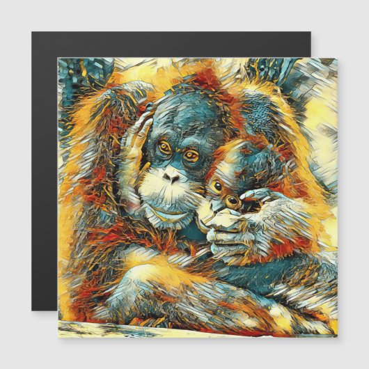 AnimalArt_OrangUtan_003 (Front/Back)