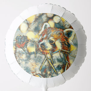 AnimalArt_RedPanda_001 Balloon