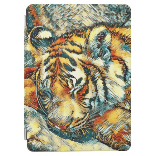 AnimalArt_Tiger_20170606_by_JAMColors iPad Air Cover