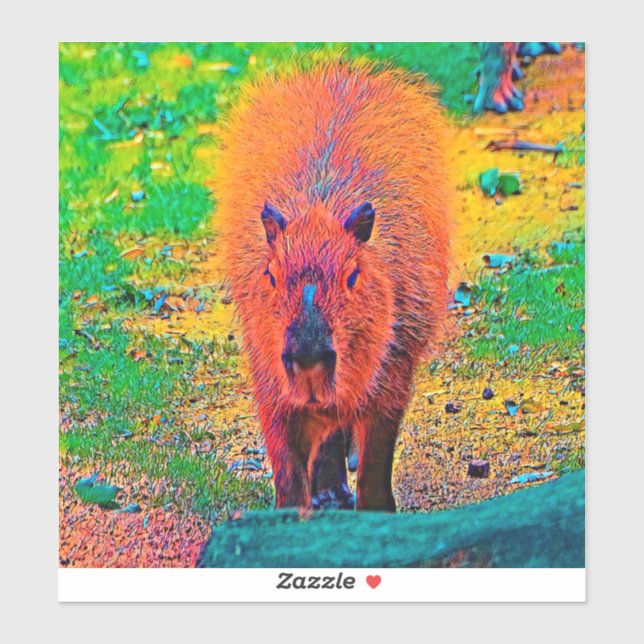 AnimalColor_Capybara_011 Sticker (Sheet)
