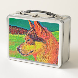 AnimalColor_Dog_039 Metal Lunch Box
