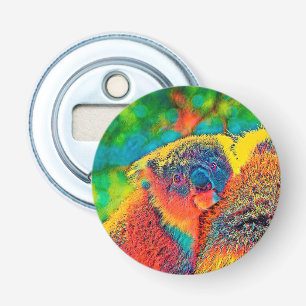 AnimalColor_Koala_001 Bottle Opener