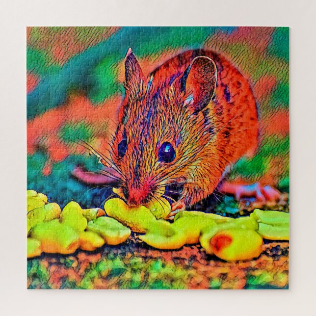 AnimalColor_Mouse_001 Jigsaw Puzzle (Vertical)