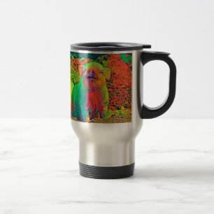 AnimalColor_Pig_005_by_JAMColors Travel Mug