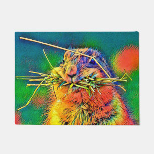 AnimalColor_Prairiedog_004 Doormat
