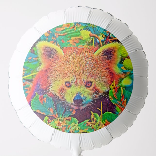 AnimalColor_RedPanda_001 Balloon (Front)