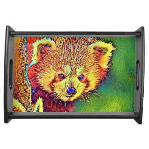 AnimalColor_RedPanda_016 Serving Tray