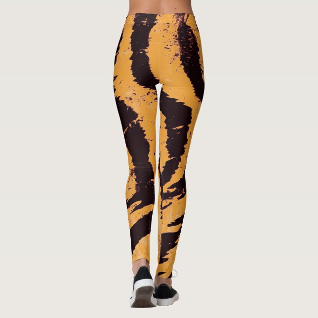 animalier fashion leggings (Back)