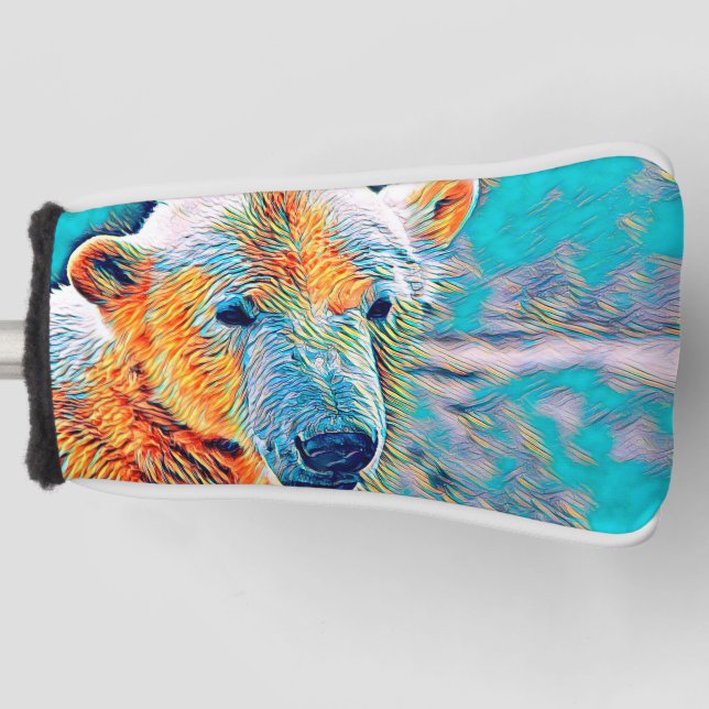 AnimalMix_Bear_002 Golf Head Cover (Front)