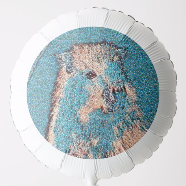 AnimalMix_Capybara_001 Balloon (Front)