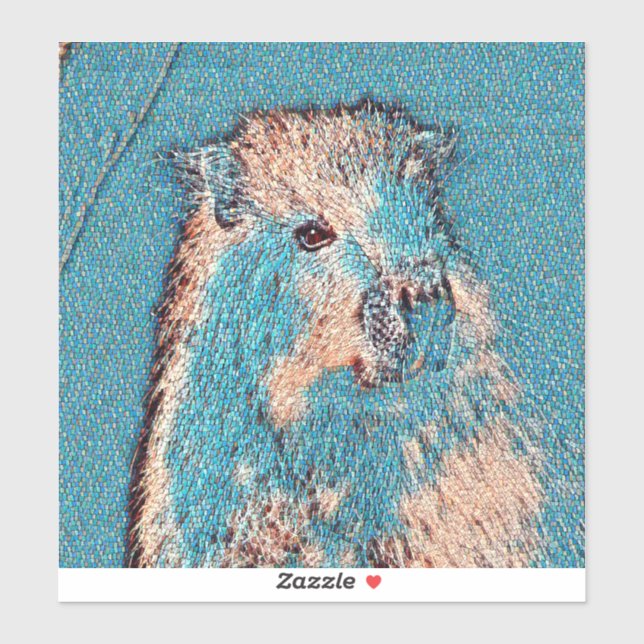 AnimalMix_Capybara_001 Sticker (Sheet)