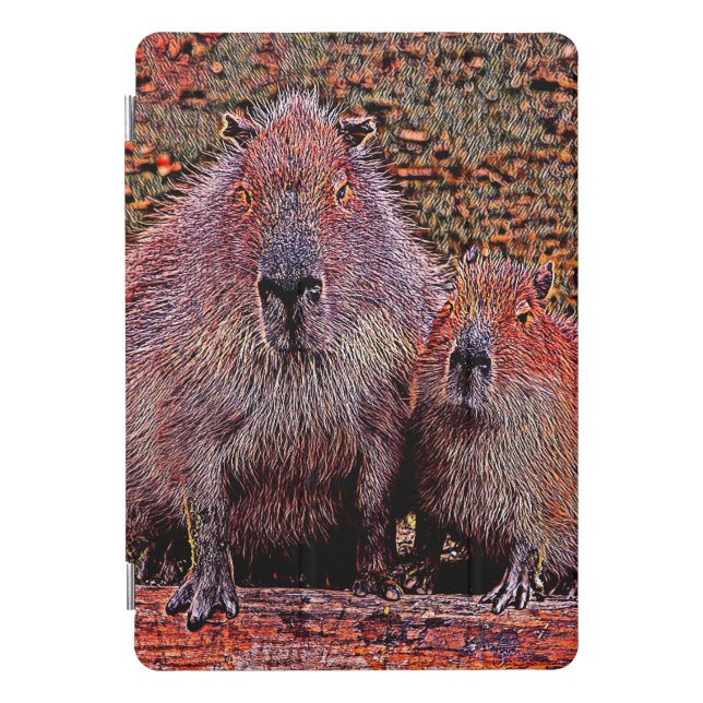 AnimalMix_Capybara_003 iPad Pro Cover (Front)