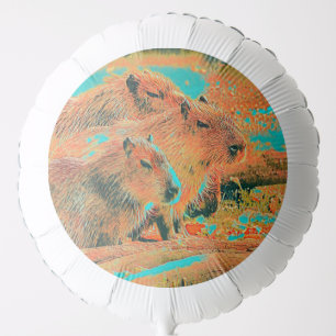 AnimalMix_Capybara_006 Balloon