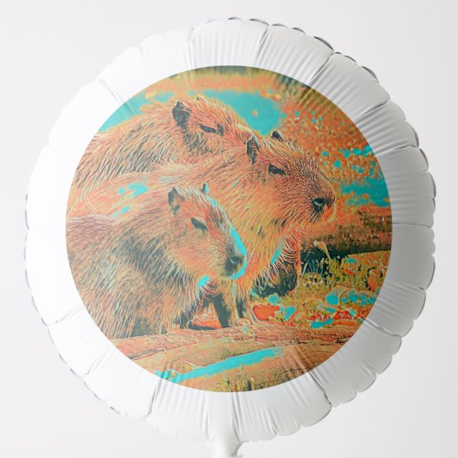 AnimalMix_Capybara_006 Balloon (Front)