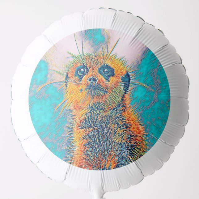 AnimalMix_Meerkat_005 Balloon (Front)