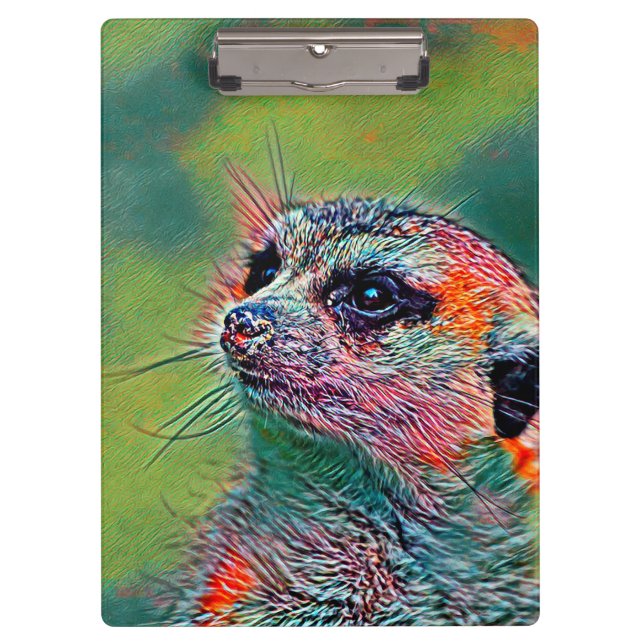 AnimalMix_Meerkat_009 Clipboard (Front)