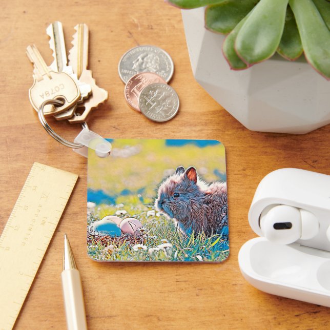 AnimalMix_Rabbit_037 Keychain (Desk)