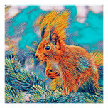 AnimalMix_Squirrel_001_by_JAMColors Poster
