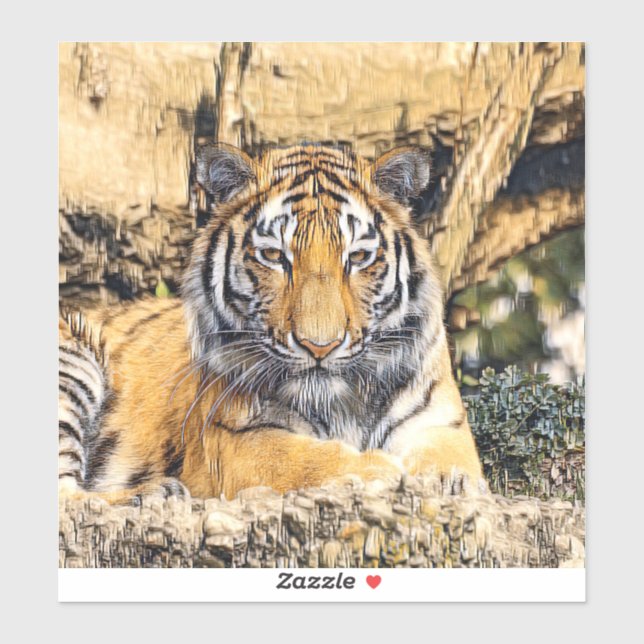 AnimalMix_Tiger_009 Sticker (Sheet)
