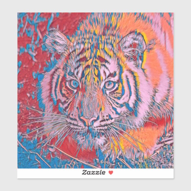 AnimalMix_Tiger_054 Sticker (Sheet)