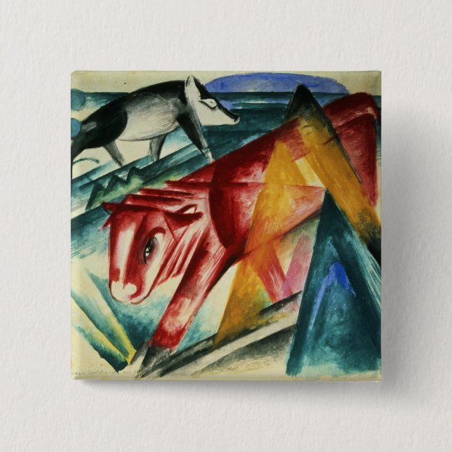 Animals, 1913 button (Front)