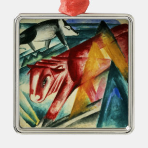 Animals, 1913 metal ornament