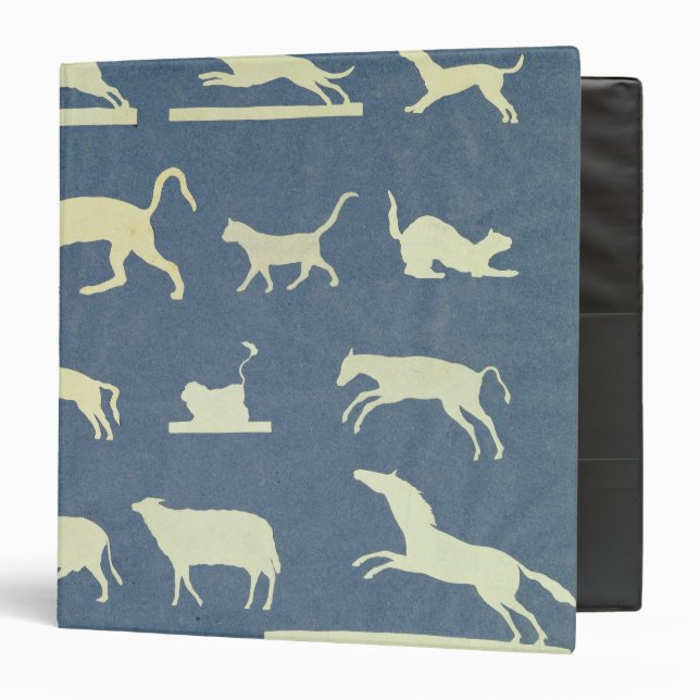 Animals 3 Ring Binder (Front/Inside)